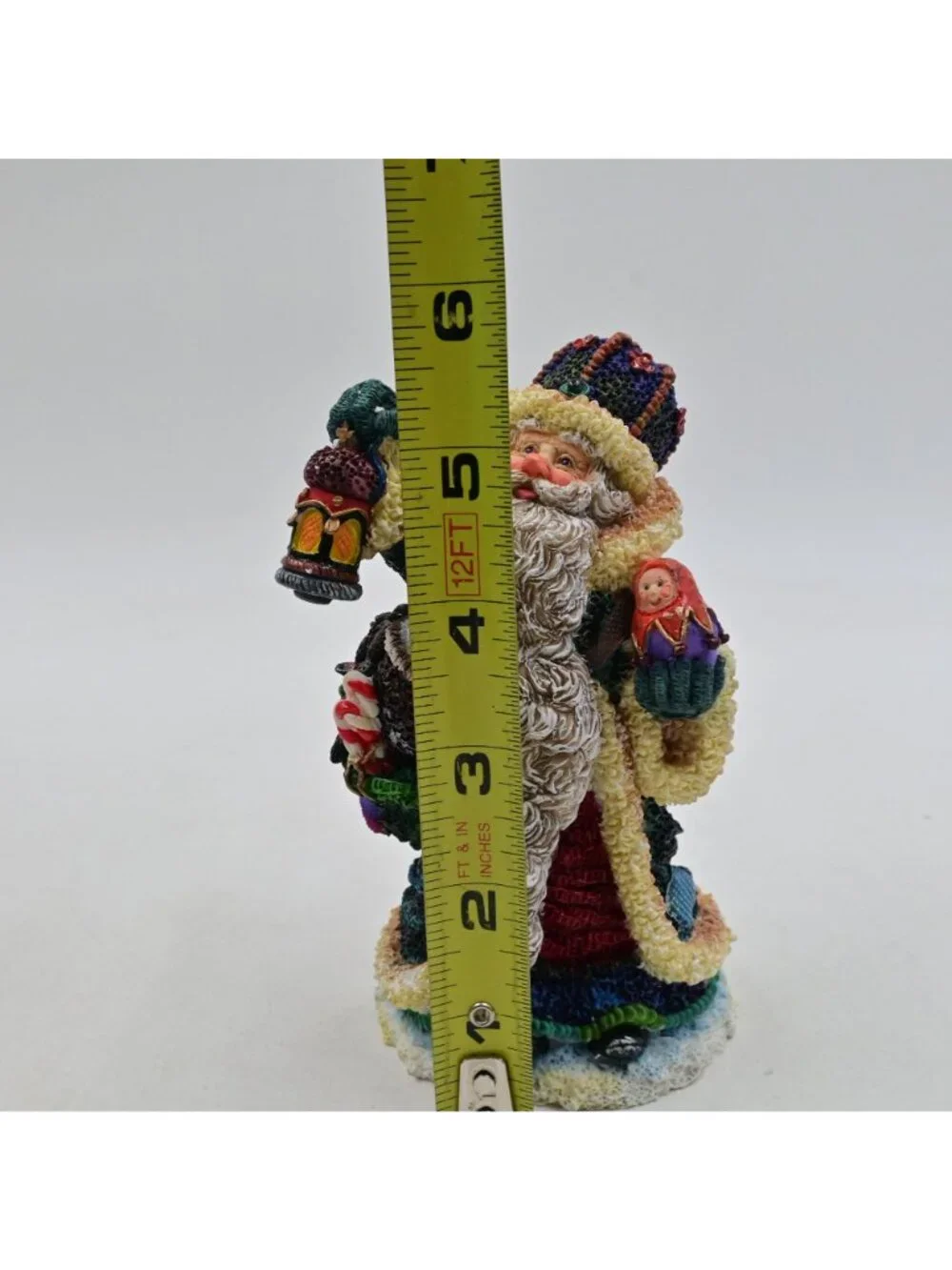 Possible Dreams Crinkle Claus Teddy Russian Santa #659073 Vintage 1998 - Picture 6 of 8